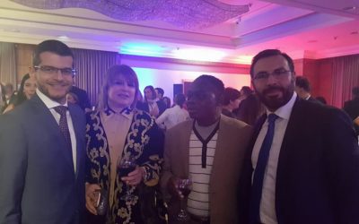 With HE the Frinsh ambassador , and the Ivory coast ambassador